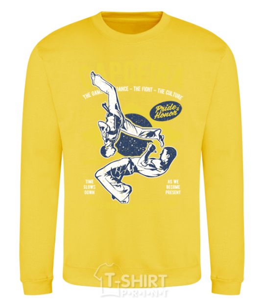 Sweatshirt Capoeira yellow фото