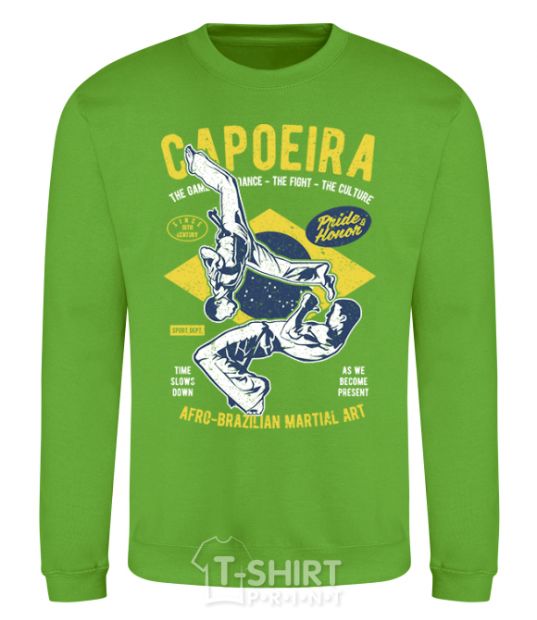 Sweatshirt Capoeira orchid-green фото