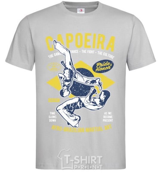 Мужская футболка Capoeira Серый фото