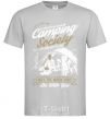 Men's T-Shirt Camping Society grey фото