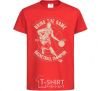 Kids T-shirt Bring The Game red фото