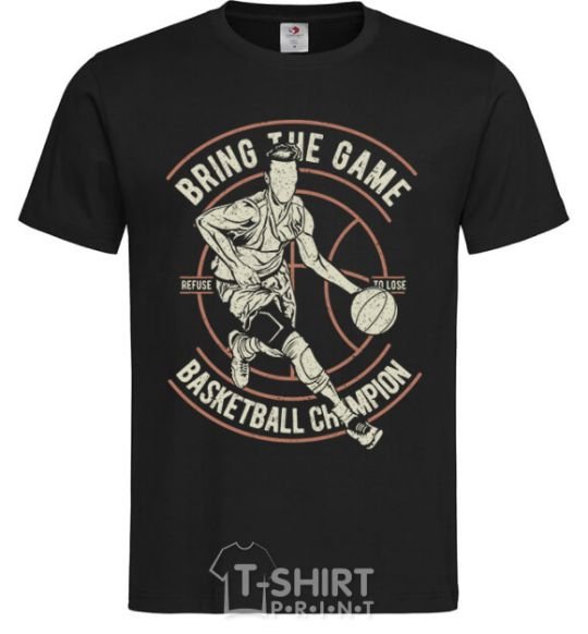 Men's T-Shirt Bring The Game black фото