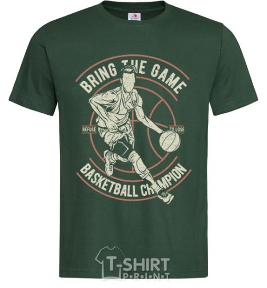 Men's T-Shirt Bring The Game bottle-green фото