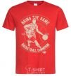 Men's T-Shirt Bring The Game red фото