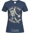 Women's T-shirt Bring The Game navy-blue фото