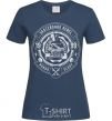 Women's T-shirt Skateboard Rebel navy-blue фото