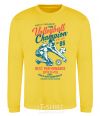 Sweatshirt Volleyball Champion yellow фото