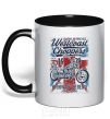 Mug with a colored handle Westcoast Choppers black фото