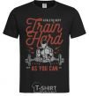 Men's T-Shirt Train Hard as you can black фото