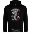 Men`s hoodie USA Hockey black фото