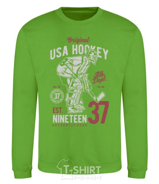 Sweatshirt USA Hockey orchid-green фото