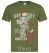 Men's T-Shirt USA Hockey millennial-khaki фото