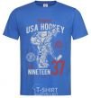 Men's T-Shirt USA Hockey royal-blue фото