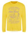 Sweatshirt Speed & Power Hotrod yellow фото