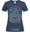 Women's T-shirt Speed Rebel navy-blue фото