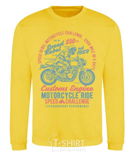 Sweatshirt Speed Rebel yellow фото