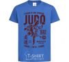 Детская футболка Judo Ярко-синий фото