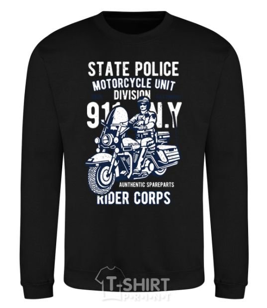 Sweatshirt State Police black фото
