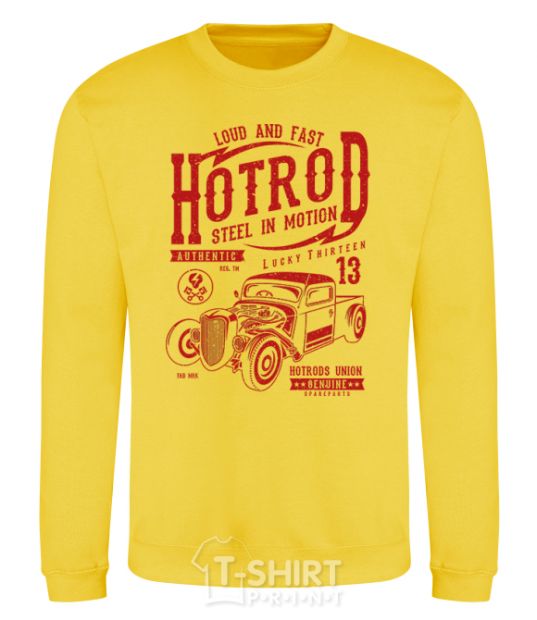 Sweatshirt Steel In Motion yellow фото