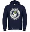 Men`s hoodie Last Game navy-blue фото