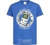 Kids T-shirt Last Game royal-blue фото