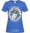 Women's T-shirt Last Game royal-blue фото