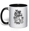 Mug with a colored handle Low Rider black фото