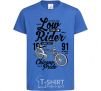 Kids T-shirt Low Rider royal-blue фото
