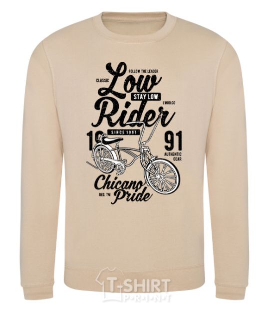 Sweatshirt Low Rider sand фото