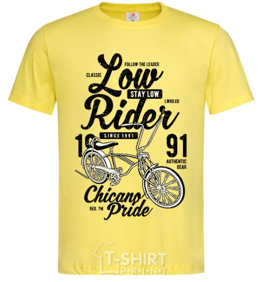 Мужская футболка Low Rider Лимонный фото