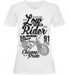 Women's T-shirt Low Rider White фото