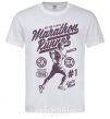Мужская футболка Marathon Runner Белый фото