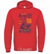 Men`s hoodie Mixed Martial Arts bright-red фото
