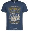 Men's T-Shirt Money Can't Buy Happiness navy-blue фото
