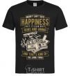 Men's T-Shirt Money Can't Buy Happiness black фото