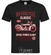 Мужская футболка Motorcycle Classic Черный фото