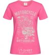 Women's T-shirt Motorcycle Full Speed Engine heliconia фото
