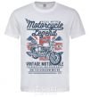 Men's T-Shirt Motorcycle Legend White фото