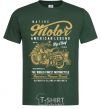 Men's T-Shirt Native Motorcycle bottle-green фото