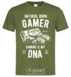 Men's T-Shirt Natural Born Gamer millennial-khaki фото