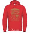 Men`s hoodie Offroad Hotrod bright-red фото