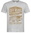 Men's T-Shirt Offroad Hotrod grey фото
