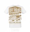 Men's T-Shirt Offroad Hotrod White фото