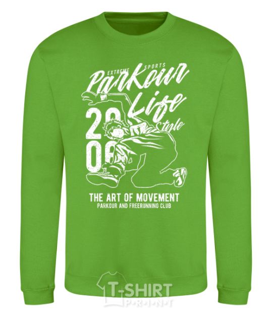 Sweatshirt Parkour Life Style orchid-green фото