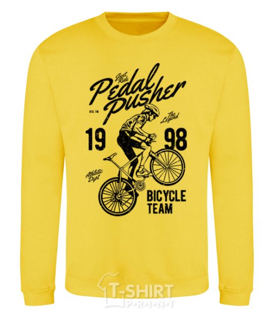 Sweatshirt Pedal Pusher yellow фото
