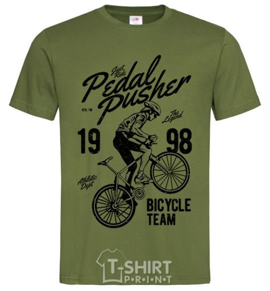 Men's T-Shirt Pedal Pusher millennial-khaki фото
