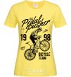 Женская футболка Pedal Pusher Лимонный фото