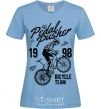 Women's T-shirt Pedal Pusher sky-blue фото