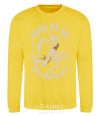 Sweatshirt Pride Or Die yellow фото