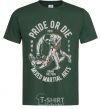 Men's T-Shirt Pride Or Die bottle-green фото